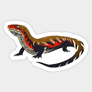 Fire Skink Sticker